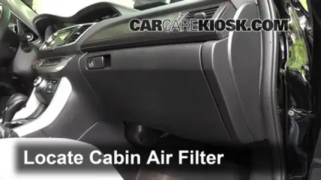 2014 Honda Accord EX-L 3.5L V6 Sedan Filtro de aire (interior) Cambio